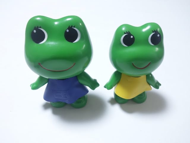 Amazon.co.jp: コルゲンコーワ ケロちゃん コロちゃん ソフビ 2体 