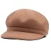 XY-hat Caldo Ventilatore Letterario Semplice Protezione di Colore Selvaggio delle Donne Autunno e l'inverno di Lana Berley Tappo Ottagonale Moda (Color : 02, Size : Adjustable)