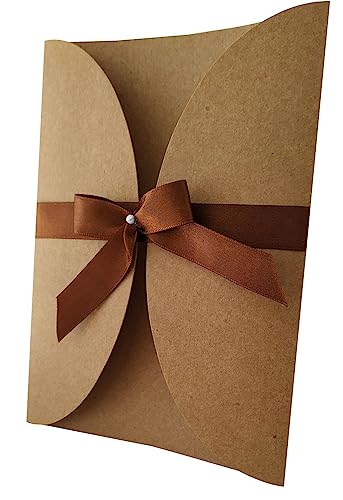 50 Envelope Kraft Para Convite De Casamento Rústico