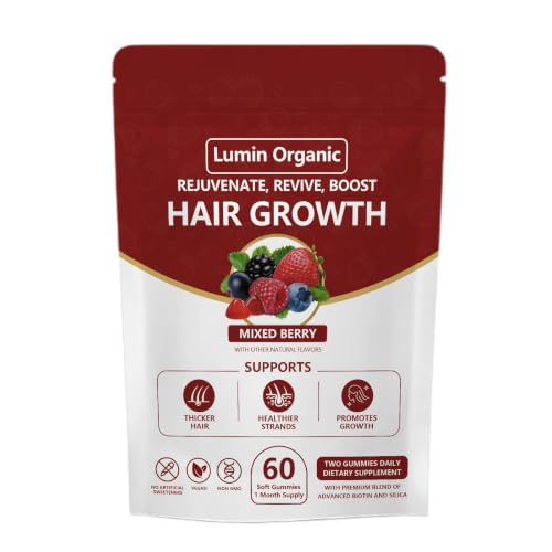 Lumin Organic Hair Growth Gummies