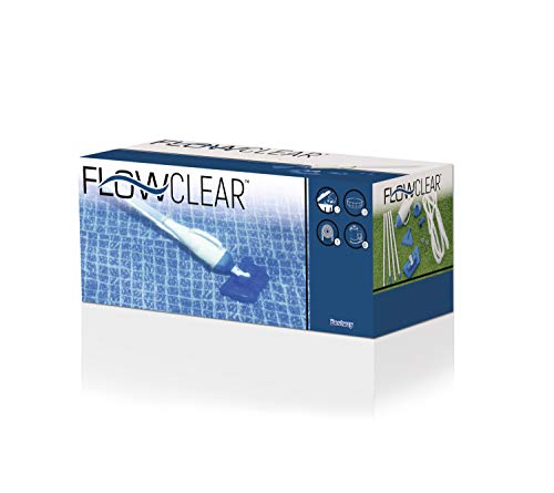BESTWAY Aspirador de pó para piscina 58212-19 Flowclear AquaCrawl, branco