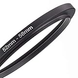 CLEVER & FLEXIBEL - Dieser Adapter Ring verbindet einen Filter mit 58mm Gewinde und ein Objektiv mit 52mm Filtergewinde