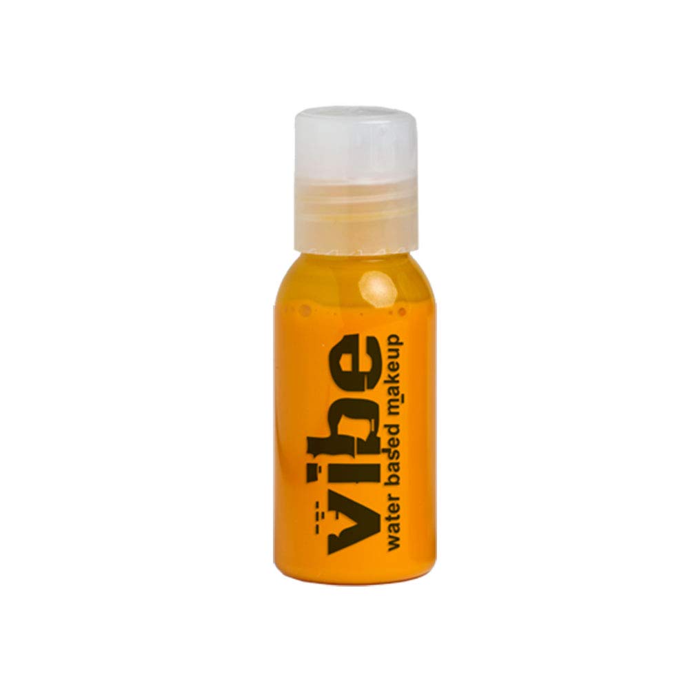 European Body Art Vibe Water Based Airbrush Makeup - Yellow, 1 oz