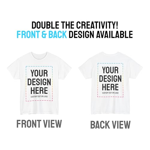 Custom Gildan T Shirts – Personalized Tees with Text, Image or Logo | Design Your Own Shirt for Men & Women | Merch on Demand2