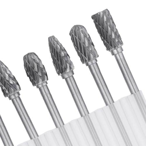 Set de fresas de carburo de acero tungsteno para trabajo en madera miniatura 6