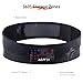 AGPTEK Adjustable Running Belt with Water Bottle, Slim Hydration Fanny Pack for Men Women, No-Bounce Waist Pouch for Running, Gym, Hiking, Workout, Money Belt for All Phones & Essentials, L