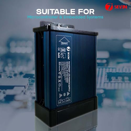 Image of 7SEVEN SMPS 5v Power Supply 60amp 300w Weather Proof Rainproof Suitable for LeD Signage, Strip Light, Decorate Lite, Microcontroller & Embedded Systems, Industrial Machine and Much More (5v 300w)
