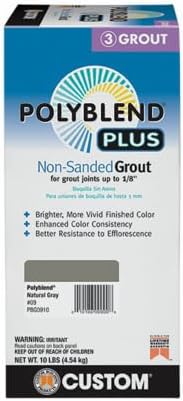 Grout Customs POLYBLEND Plus Non Sanded (Bright White 381)