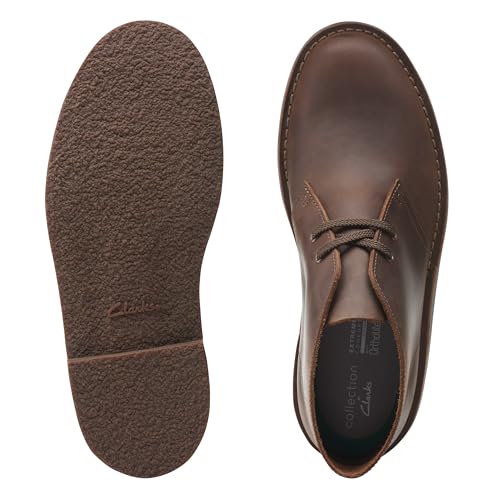 Clarks Men's Bushacre 3 Chukka Boots, Dark Brown, 10.5 - image 9