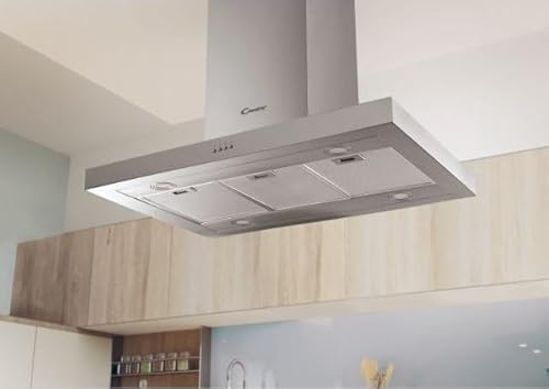 Hotte Décorative Murale Candy CMBI970LX – 750 m³/h, Acier Inoxydable - vue 2