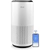LEVOIT Air Purifiers for Home Large Room Up to 1733 Ft² With HEPA Sleep Mode, AHAM VERIFIDE, Auto Mode, Air Quality Monitor, Smart WiFi, 3-in-1 Filter For Pet Allergy, Smoke, Dust, Core 400S-P, White