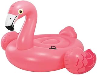 Mugxnem Giant Inflatable Flamingo Pool Float, Large Flamingo Pool Float Inflatable Pool Floats, Inflatable Swimming Ring Float Summer Beach Pool Water Toys for Kids Adults - 56X54X38 Inches