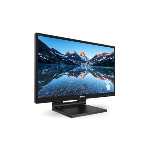 PHILIPS Monitor 23,8" Touch Screen,Preto,242B9T/00