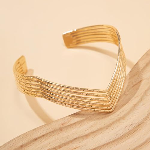 Image of Long tiantian Gold Arm Cuff Upper Arm Armband Greek Goddess Costume Jewelry