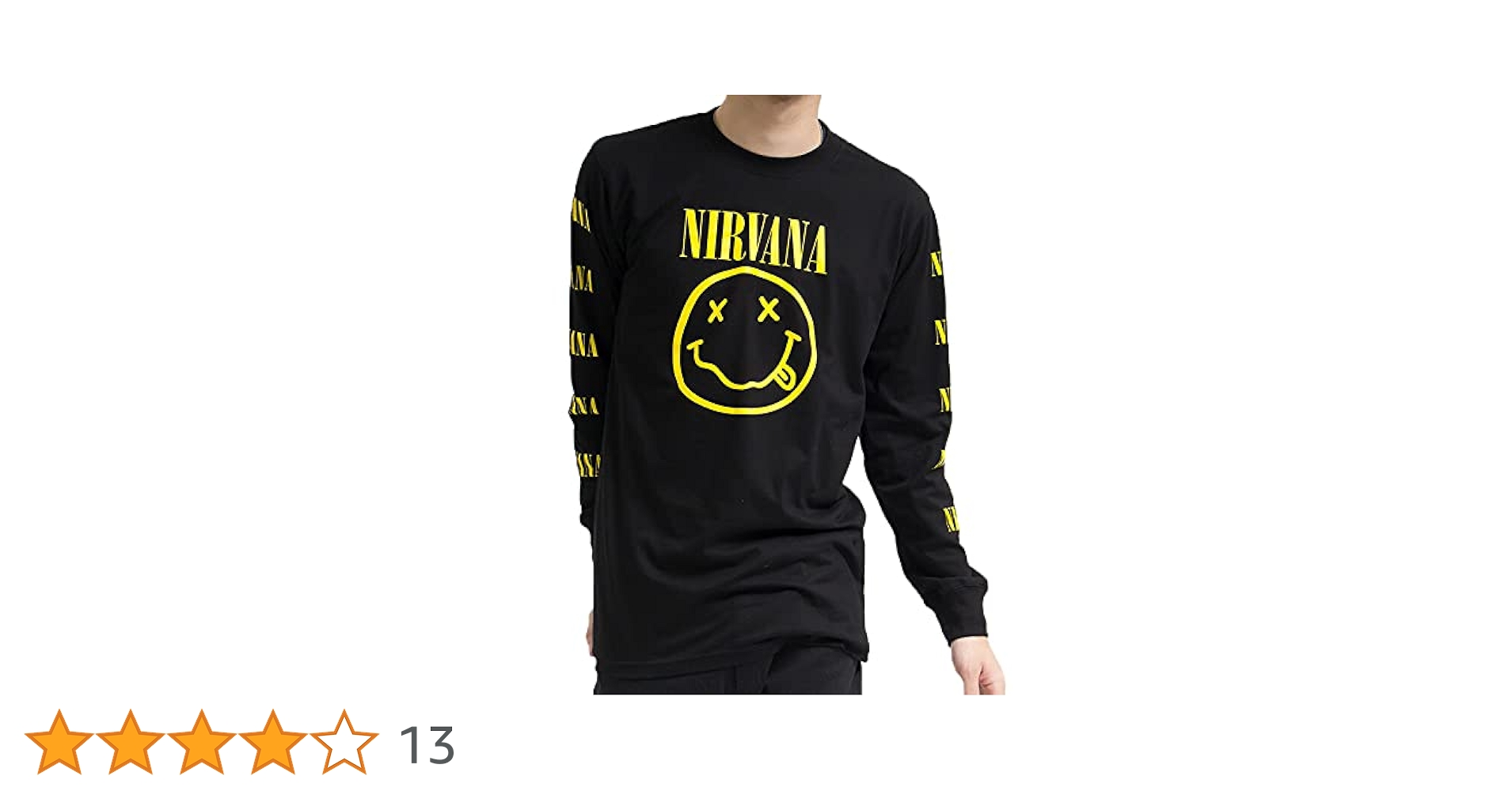 Tシャツ  Cobain ニルヴァーナ ロングTシャツ Amazon | [against] ニルバーナ ニルヴァーナ NIRVANA ロンT
