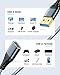 ANDTOBO USB Extension Cable 3.3ft, USB 3.0 Type A Male to Female Extender Cables High-Speed Data Transfer 5Gbps Compatible with Gamepad, Printer, Webcam, USB Keyboard, Flash Drive, Hard Drive