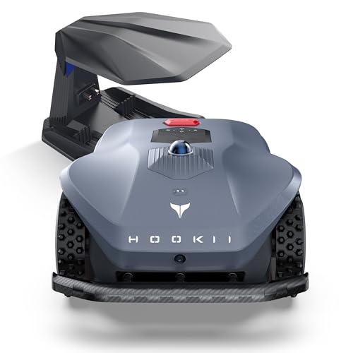 HOOKII Neomow X Robot tosaerba 3D LiDAR SLAM + Vision Fusion, fino a 4000 ㎡, modulo 4G e GPS, altezza di taglio 30-85 mm, inclinazione 45°