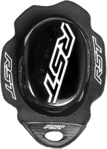 Sliders genoux RST noirs en taille unique pour combinaison de moto trackday