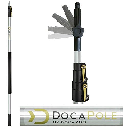 image for DOCAZOO DOCA Boat Hook - 5-12 Ft (18+ Ft Reach) - Christmas Light Pole