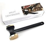 Kitchen Meat Tenderizer - Heavy Duty Manual Hammer Mallet Tool,Meat Hammer Used for Steak, Chicken, Fish，Meat Pounder With Comfort Grip Handle