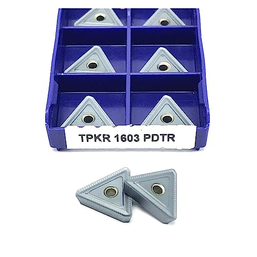 10 piezas TPKR1603/TPKN1603 LT30 insertos de carburo CNC miniatura 1