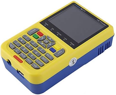 3.5 Inch LCD Display V8 Finder Receiver FTA Signal Pointer Digital Satellite Meter Finder DVB Compliant Tool US Plug