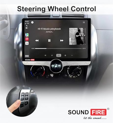 Image of SOUND FIRE Skywalker 10.1 Inch 2K Diamond 2GB RAM / 32GB ROM with DSP /Android Auto /CarPlay Android Car Stereo