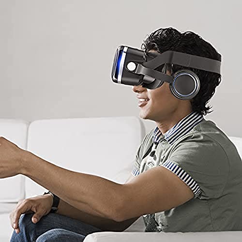 NUTOT Headset VR, Óculos 3D VR Óculos de Realidade Virtual, Anti-azul luz de luz Protected Realidade