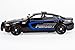 All Star Toys 2023 Charger Enforcer Police Pursuit Car 1/24 Diecast Model for Dodge Police Demo Vehicle Motormax Exclusive 76815