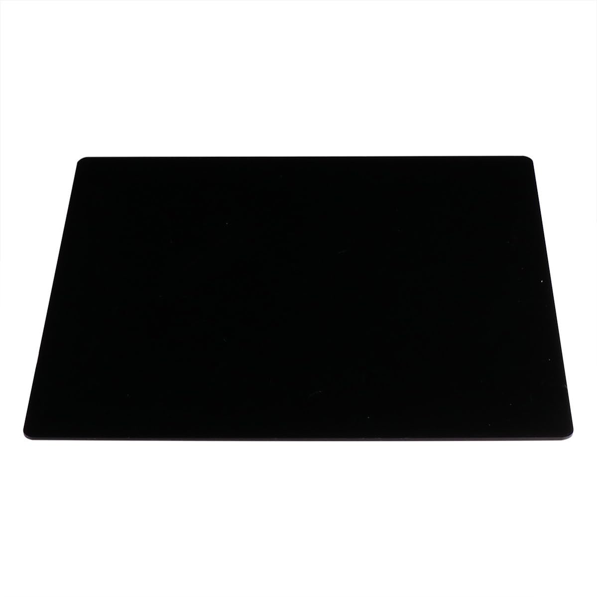 Reflector para Fotografía de Acrílico Negro Superficie Lisa y Difusor de Luz Adecuado para Exhibición y Protección de Objetos en Estudio