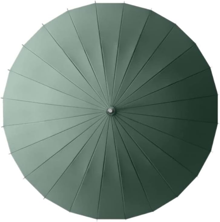 Windproof Umbrella Strong Umbrellas Golf Umbrella Windproof Rainproof Stick Umbrella Solid Wood Handle Waterproof Canopy Vented Umbrella Umbrellas for Rain (Color : B, Size : 105CM)