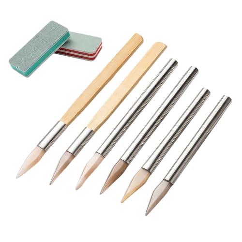 【Professionale】 strumenti di lucidatura Craft garantiscono risultati di lucidatura impeccabili su oro , gioielli, pelle, carta e molto altro, per una finitura liscia e raffinata.