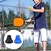 LOOEEL 2PCS Pickleball Ball Retriever,Universal Pickleball Upper Suction Cup,Silicone Pickleball Grabber and Picker,Fits Most Pickleball Paddles.-Black & Blue