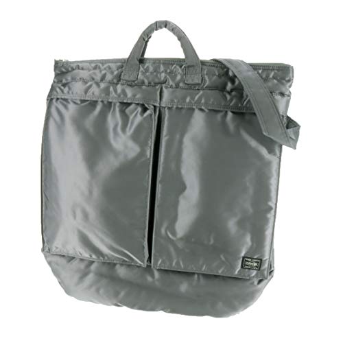 (ポーター) PORTER 2wayヘルメットバッグ ショルダーバッグ トートバッグ [タンカー] 2.シルバーグレー