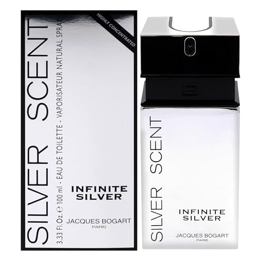 Jacques Bogart - Silver Scent Infinite Silver - Agua de colonia para hombre - Vaporizador 100 ml