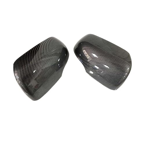 Coque de rétroviseur pour Kia Picanto protège des rayures style carbone ABS noir