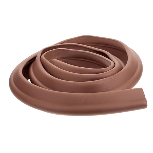 BESPORTBLE Safety Edge Protector Strip Proofing Furniture for Tables Desks Cabinets Easy to Install Adhesive Design Walnut Multipurpose Use