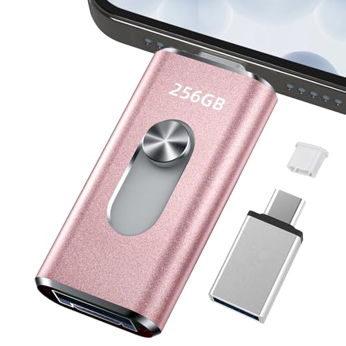USBメモリ 256GB 高速 バックアップ　4in1 データ保存 楽天市場】4in1 USBメモリ 256GB アプリ不要 アルバムから