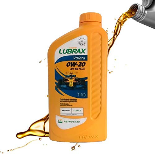 Óleo Lubrificante Sintético 0W20 Lubrax Valora SN Plus (1 Litro)