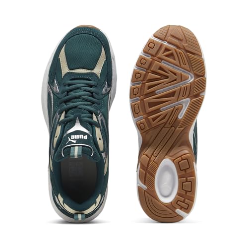 PUMA Men's Milenio Tech Shoes, Dark Myrtle-Alpine Snow, 144