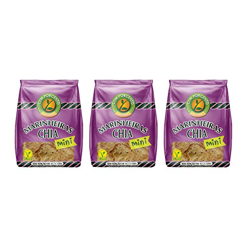 CEM PORCENTO MARINEIRAS Mini CHIA 50g, Neutro, Estándar