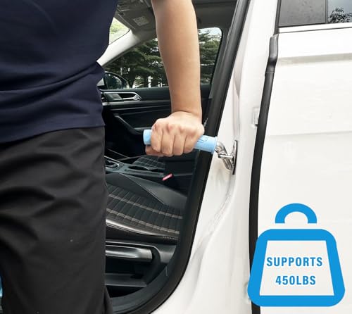 2 Pack Car Door Handle Assist for Elderly – Door Handle for Seniors Portable Mobility Aid Handicap Vehicle Support Handle Ideal for Sit-to-Stand Assistance Parkinson - Image 6