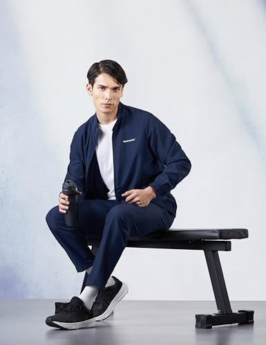 Image of Reebok Men's Training - Woven Core Tracksuit-2 - Workout Sporty Full Set with Jacket and Pants