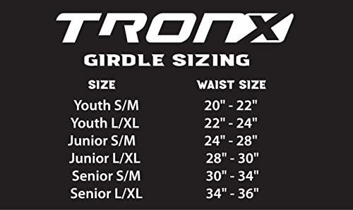 Tronx Venom Junior Youth Kids Inline Roller Hockey Girdles (Youth L/Xl) #TOP1