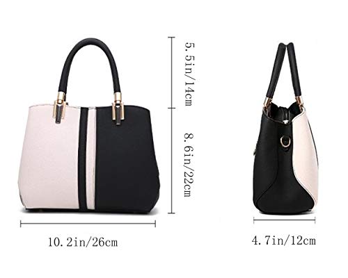 Bolso tote mujer de cuero PU YAQUNICER miniatura 6