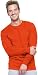 Hanes Adult Beefy-T Long-Sleeve T-Shirt: Orange, XL