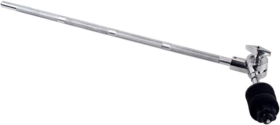 SUPVOX Drum Mount Holder Long Cymbal Boom Clamp Grabber Cymbal Arm Bass Holder Stand for Drum Music Instrument Parts - Silver (WC52) Concert Drum Mount