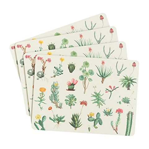 Grupo Erik Botanical Cacti Cork Placemats Set Cover