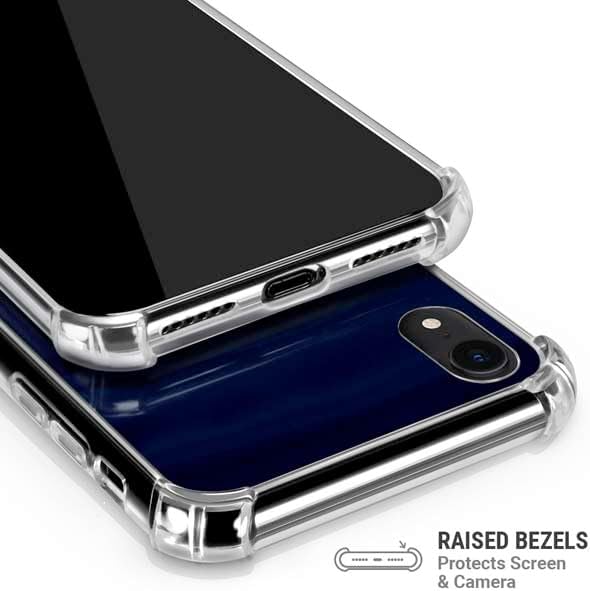 Skinit Clear Phone Case Compatible with iPhone XR - Officially Licensed NFL Buffalo Bills Design