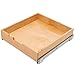 Rev-A-Shelf 20 in Wood Standard Pullout Drawer Soft-Close, Natural